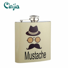 Stainless Steel Mini Pocket Promotional Hip Flask for Gift